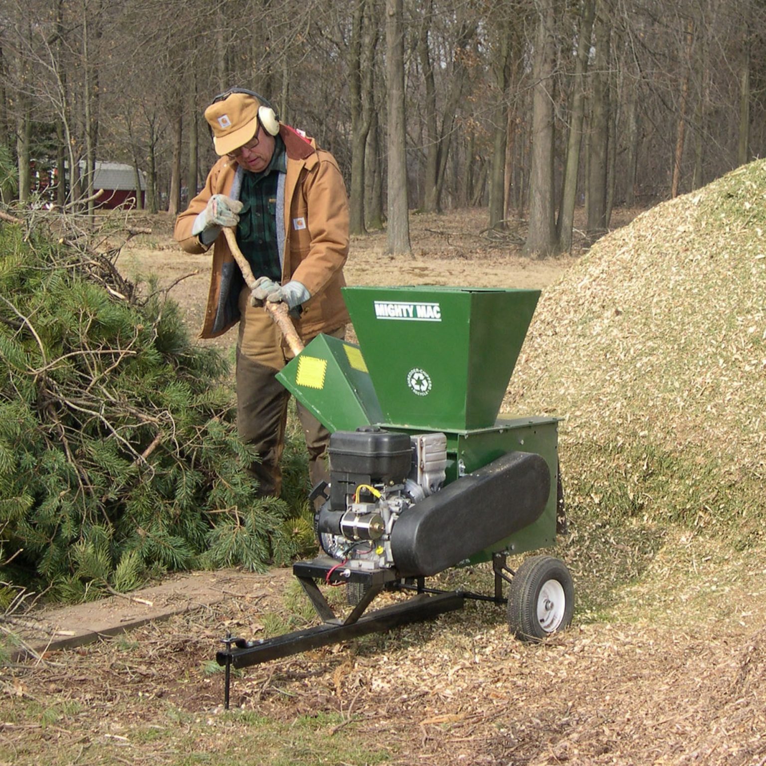 Mighty Mac Hammermill Shredder Chipper SC1650 - MacKissic