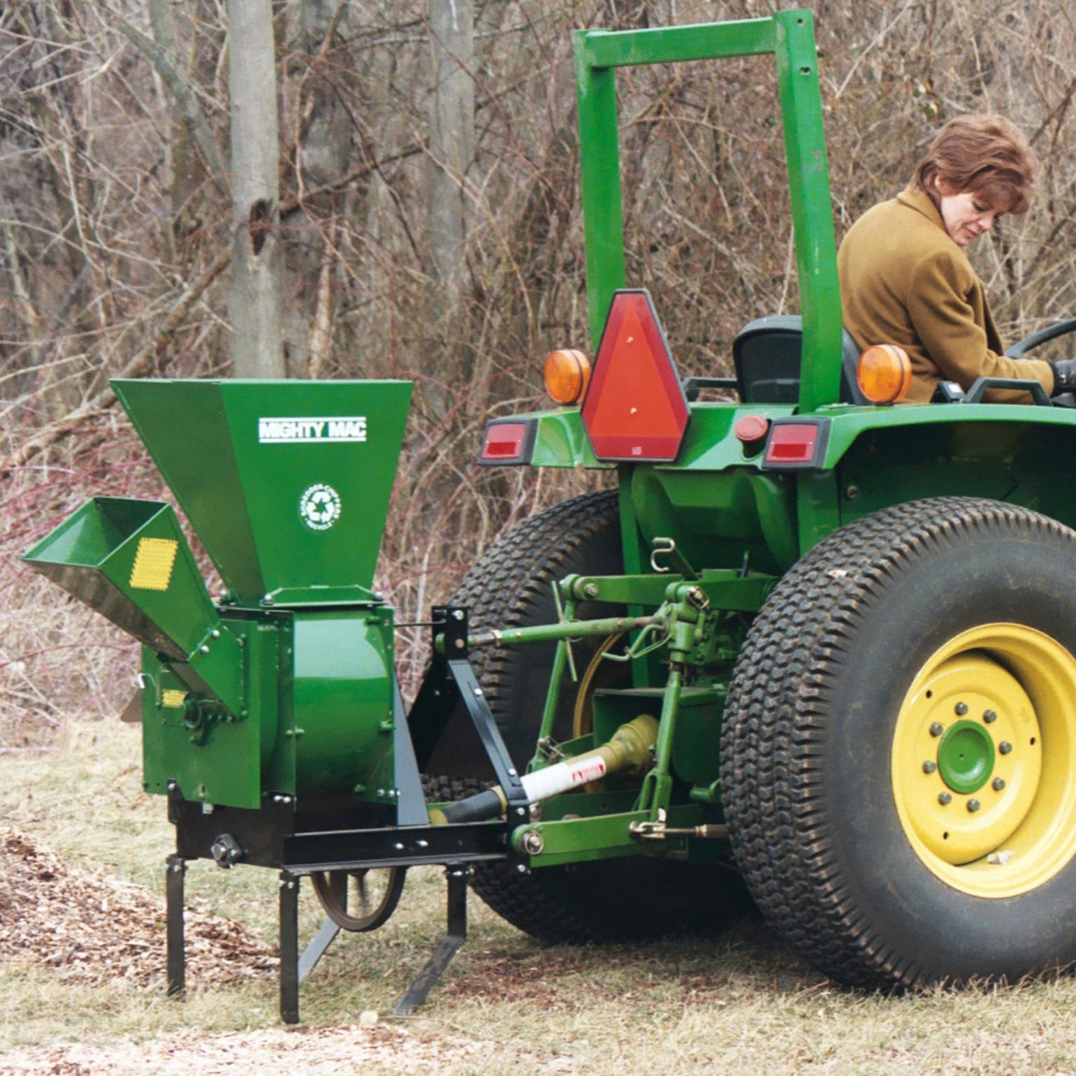 Mighty Mac Hammermill Shredder Chipper TPH123 - MacKissic