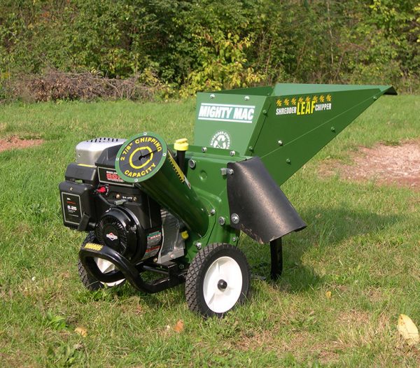 Leaf Shredder-Chipper: Mighty Mac by Mackissic - Made in the USA