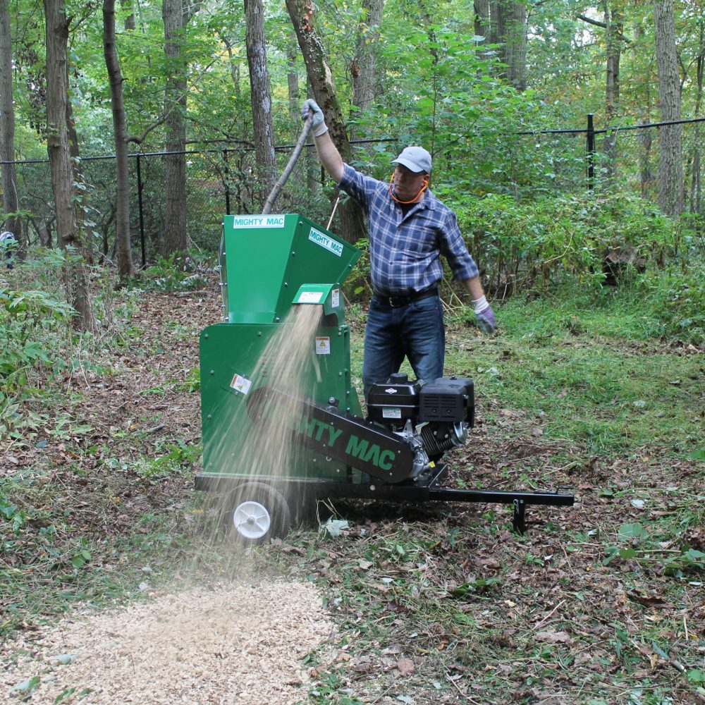 The Mighty Mac® WC575E Wood Chipper