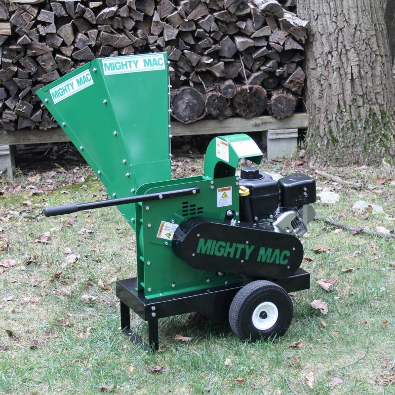 Mighty Mac Wood Chipper, Briggs and Stratton Wood Chipper, WC375 Model