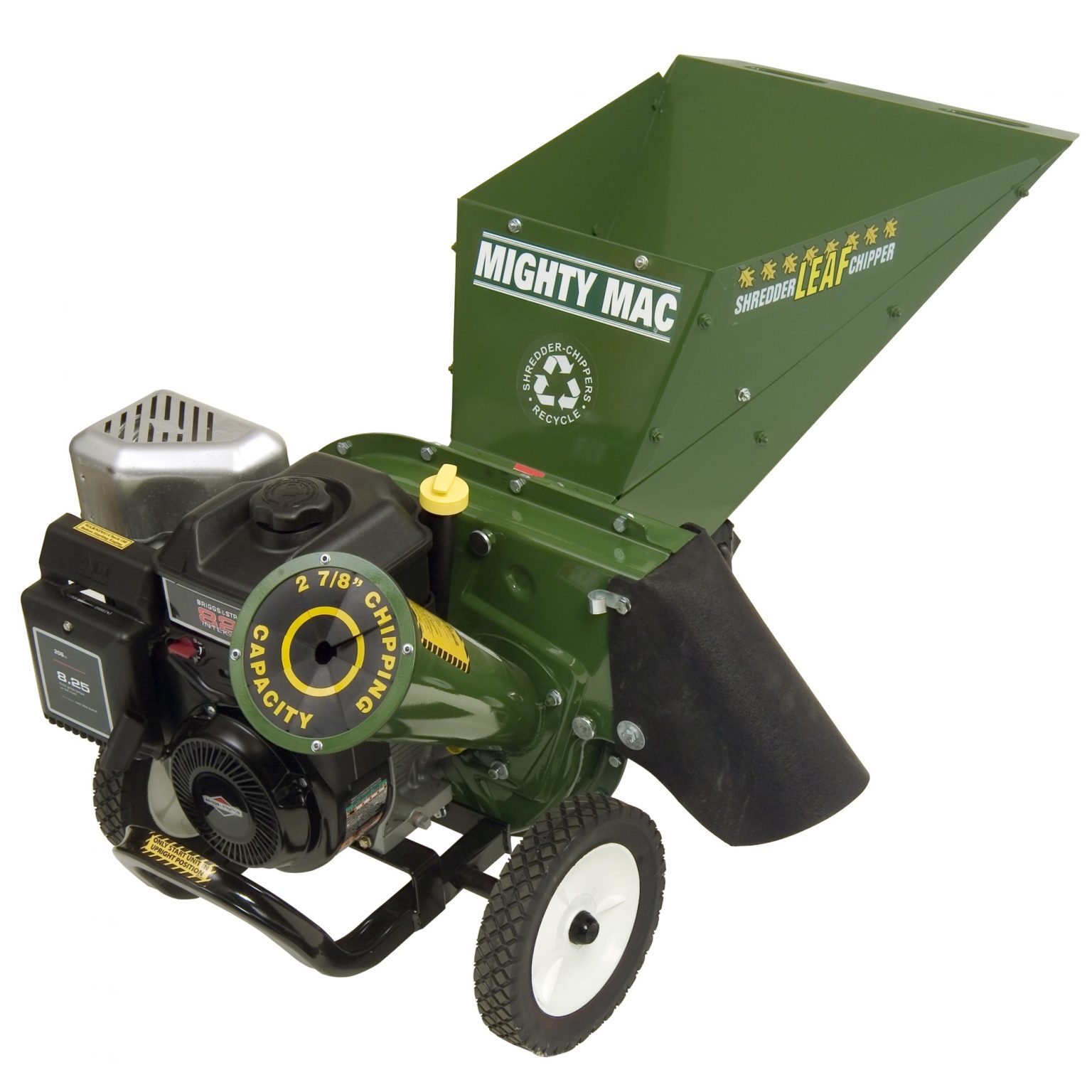 Mighty Mac® Leaf Shredder Chipper - MacKissic - Made In The USA